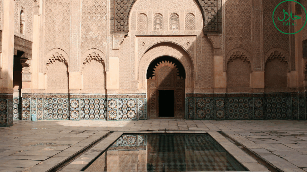 Traditionele islamitische architectuur in Marrakech – halal vakantie Marokko
