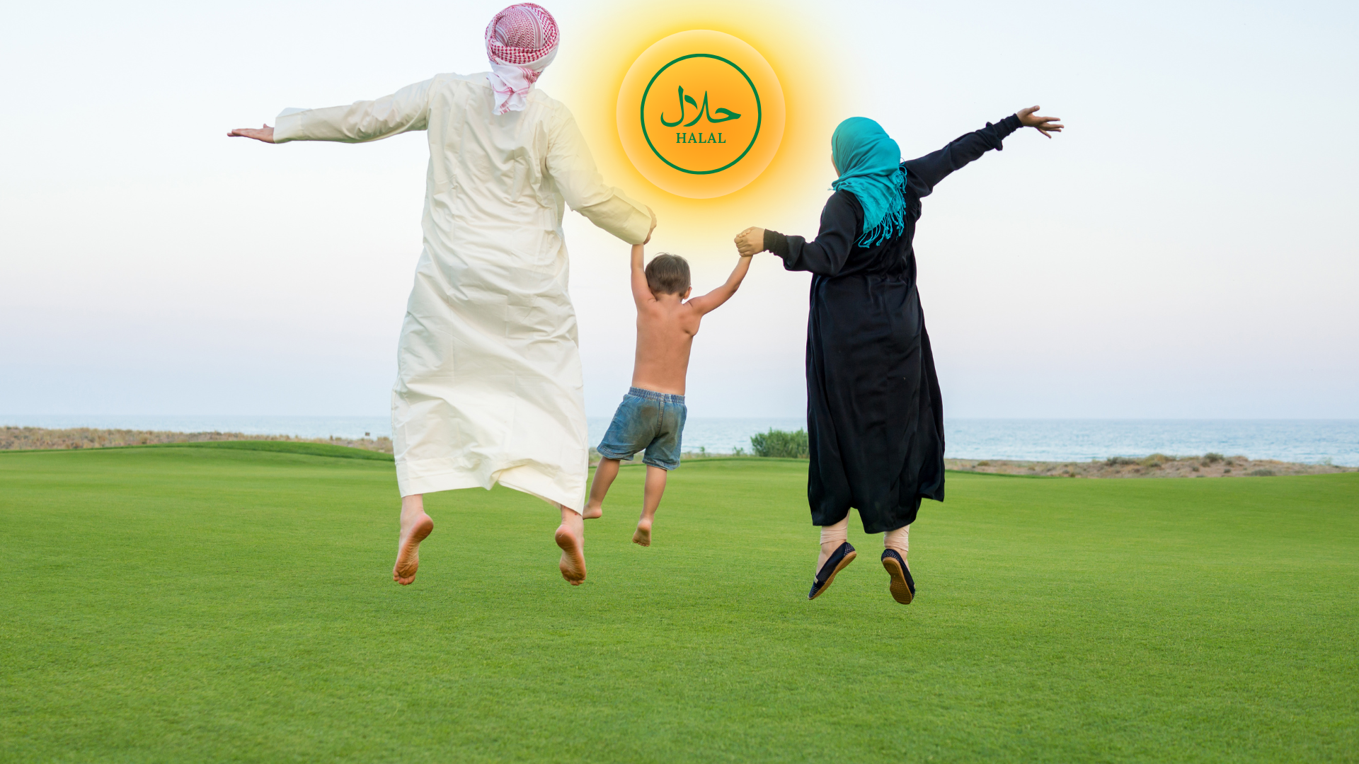 Moslimgezin geniet van halal vakantie aan zee zonder zorgen over halal eten of privacy