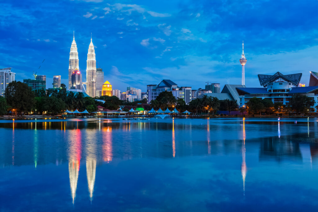 Skyline van Kuala Lumpur – halal bestemmingen in Azië