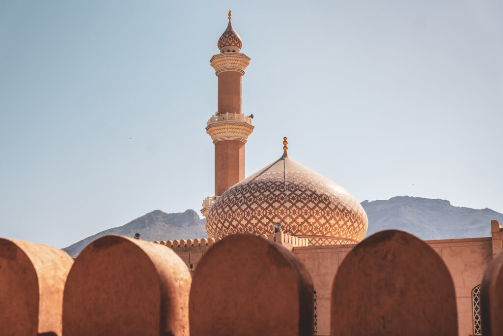 Halal bestemmingen Midden-Oosten – Nizwa Fort moskee Oman