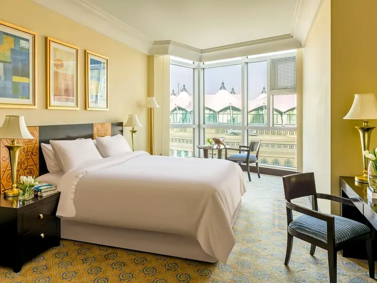 Pullman ZamZam Makkah halal hotelkamer met uitzicht op Makkah, top 10 beste halal hotels Saudi-Arabië