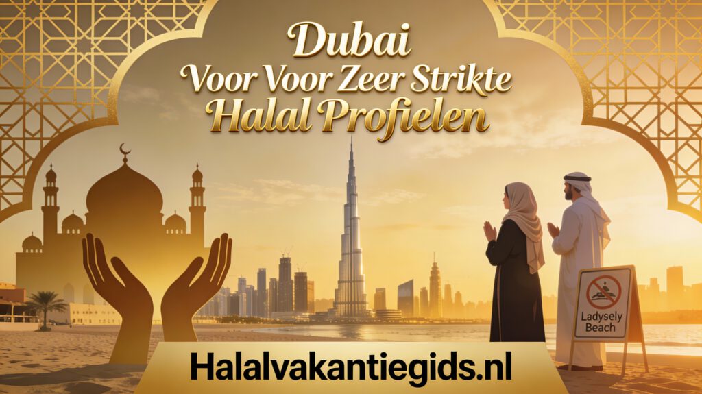 Halal Dubai voor wie geen compromissen wil met gebed, ladies-only strand en skyline van Dubai