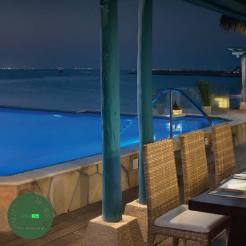 Avondterras villa Banana Island Resort Doha halal Qatar