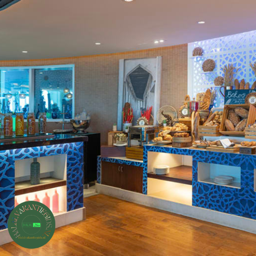 Halal buffet restaurant Banana Island Resort Doha halal Qatar