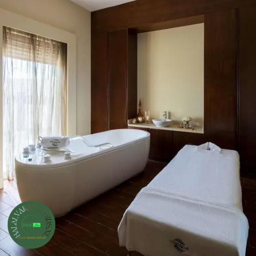 Spa-behandelruimte bij Sofitel Bahrain Zallaq Thalassa Sea & Spa.