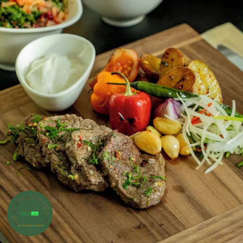 Halal vleesgerecht Shaza Doha halal hotel Doha Qatar