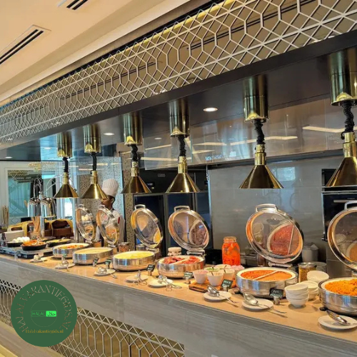 Halal buffet Shaza Doha halal hotel in Doha Qatar