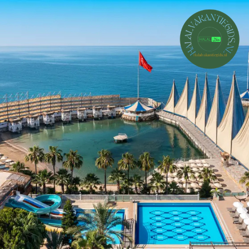 Adin Resort halal hotel Turkije women only zwembad privé strand all inclusive 2026 Alanya