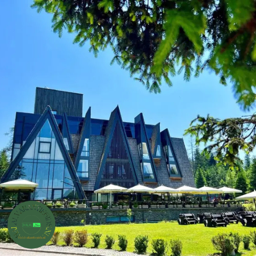 Pino Nature Hotel in Sarajevo, een van de beste 100% alcohol vrije hotels wereldwijd.