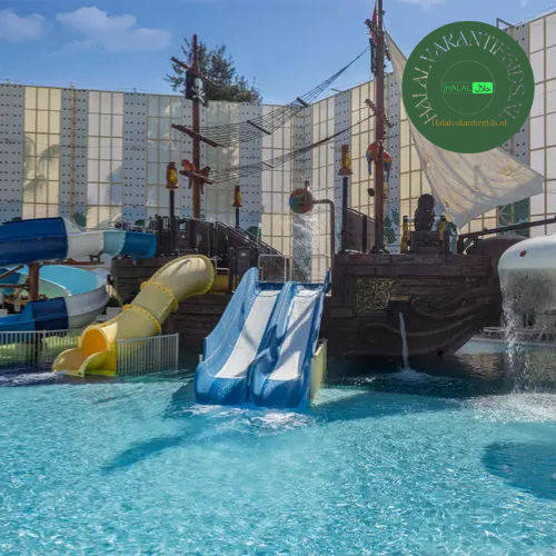 halal all inclusive Turkije 2026 Selge Beach Resort waterpark kinderen zwembad family resort Side