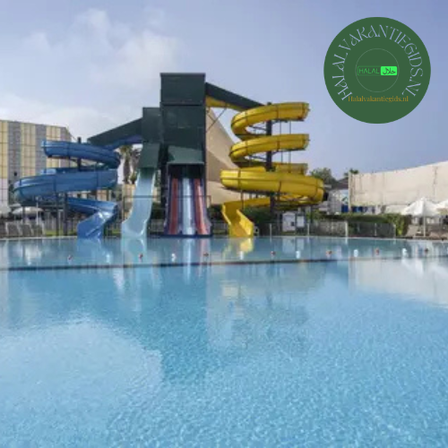 Selge Beach Resort halal hotel Turkije zwembad glijbanen all inclusive 2026 familie vakantie Side