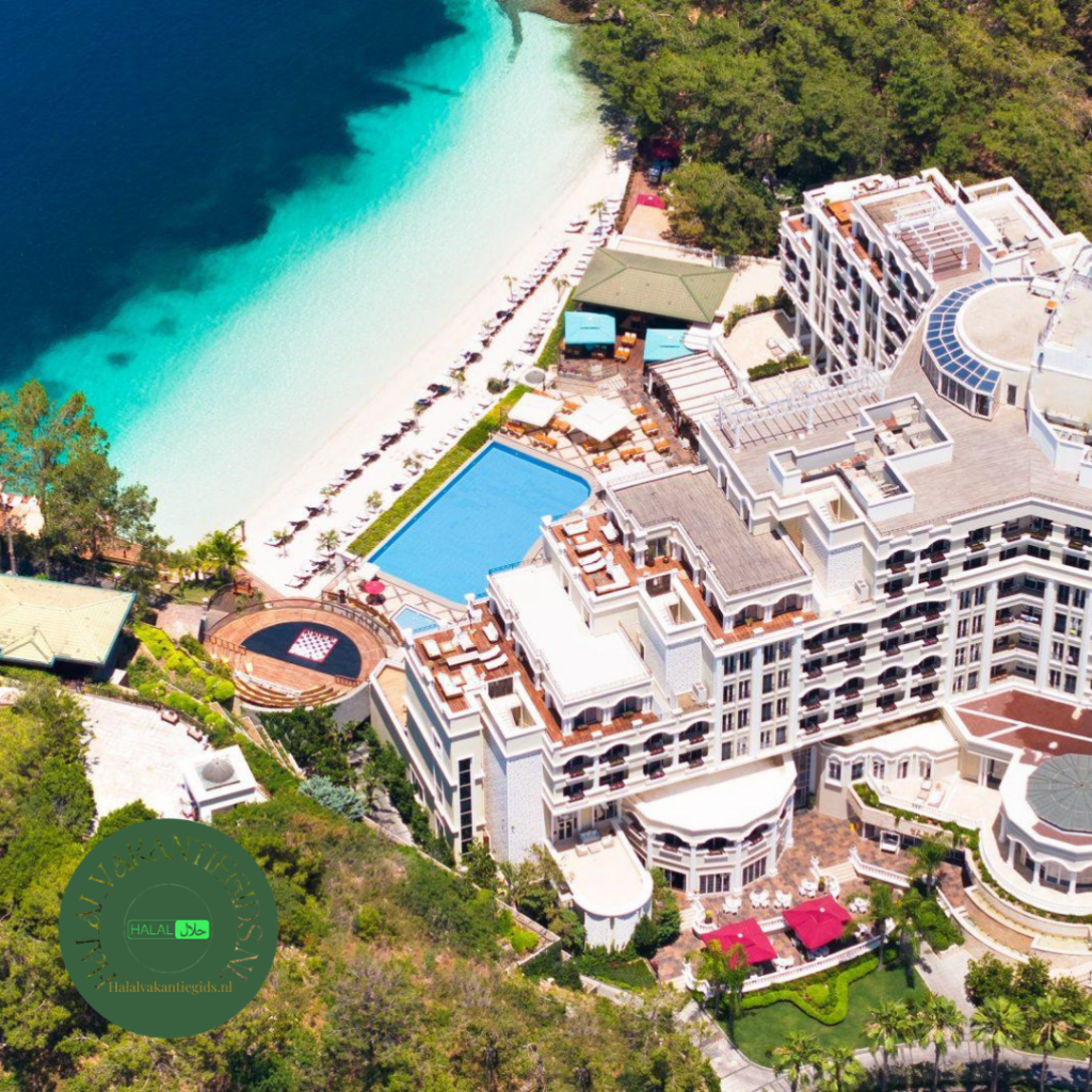 Luxe halal resort met privéstrand in Turkije voor gezinnen met kinderen