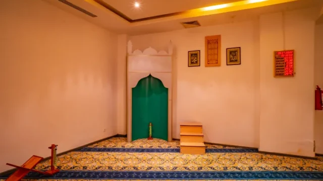 Altis Resort Belek – halal hotel gebedsruimte met mihrab