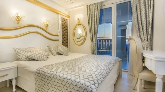 Stijlvolle hotelkamer Modern Saraylar Hotel halal