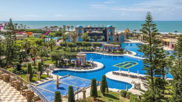 Spice Hotel & Spa – All Inclusive, luxe halal resort in Belek met zwembaden en uitzicht op zee